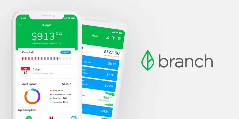 branch cash advance app